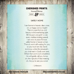 Safely Home • Cherished Prints