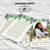 Cherished Prints Succulents Prayer Cards