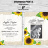 Sunflowers Invitation