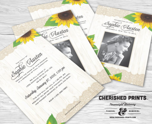 Sunflowers Invitation