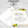 Sunflowers Invitation