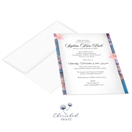 Cherry Blossom Sakura Invitation