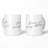 Love In Every Detail Logo WhiteMug