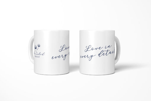 Love In Every Detail Logo WhiteMug