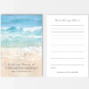 Beach Memory Card Front and Back